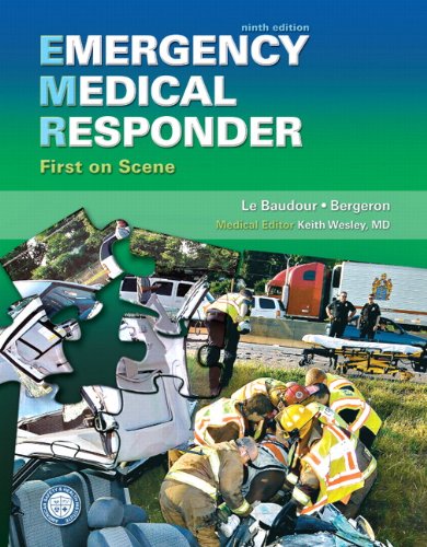9780135125700 - EMERGENCY MEDICAL RESPONDER: FIRST ON SCENE (9TH EDITION) (PARAMEDIC CARE)