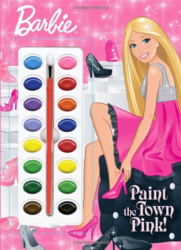 9780375857300 - PAINT THE TOWN PINK! (BARBIE) (DELUXE PAINT BOX BOOK)