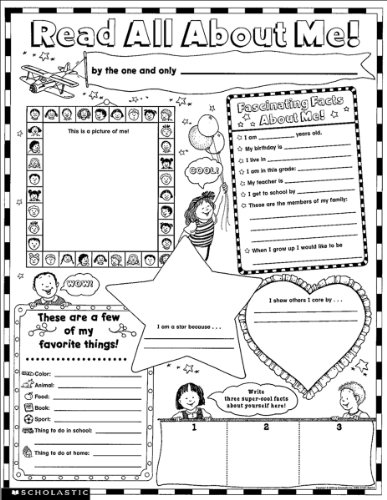 9780439152853 - INSTANT PERSONAL POSTER SETS: READ ALL ABOUT ME: 30 BIG WRITE-AND-READ LEARNING POSTERS READY FOR KIDS TO PERSONALIZE AND DISPLAY WITH PRIDE!