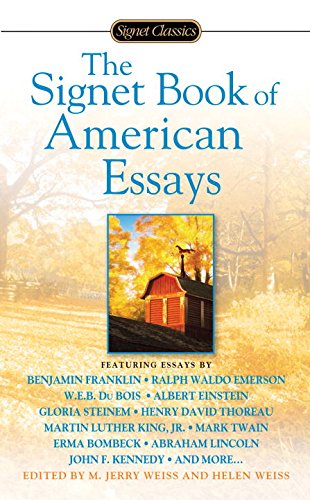 9780451530219 - THE SIGNET BOOK OF AMERICAN ESSAYS (SIGNET CLASSICS)
