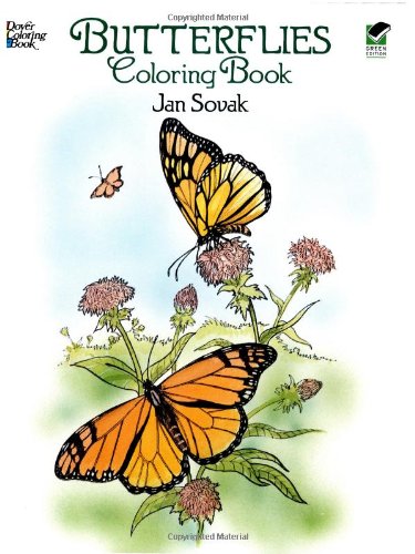 9780486273358 - DOVER PUBLICATIONS-BUTTERFLIES COLORING BOOK (DOVER NATURE COLORING BOOK)