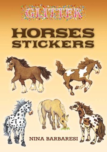 9780486451770 - GLITTER HORSES STICKERS