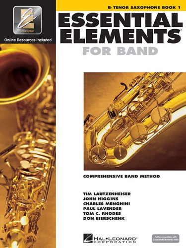 9780634003189 - ESSENTIAL ELEMENTS FOR BAND - BB TENOR SAXOPHONE BOOK 1 WITH EEI