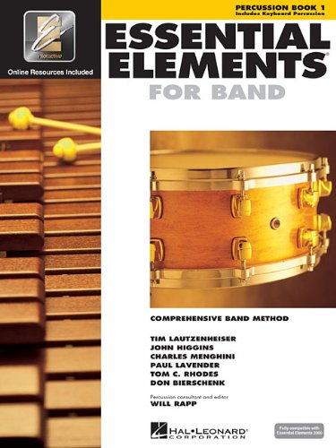 9780634003271 - ESSENTIAL ELEMENTS FOR BAND - BOOK 1 WITH EEI : PERCUSSION/KEYBOARD PERCUSSION