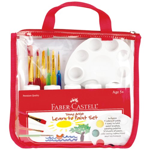 9780723257523 - FABER-CASTELL - YOUNG ARTIST LEARN TO PAINT SET - PREMIUM ART SUPPLIES FOR KIDS