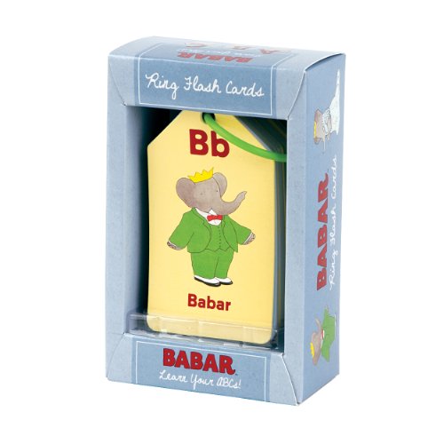 9780735337725 - MUDPUPPY BABAR LEARN YOUR ABCS! RING FLASH CARDS