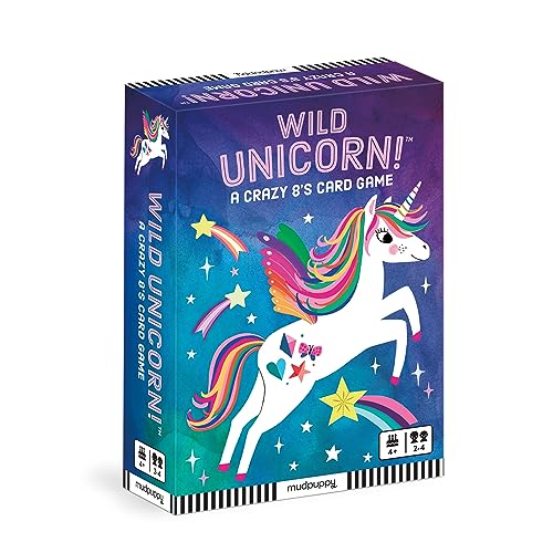 9780735379831 - MUDPUPPY WILD UNICORN! – A MAGICAL UNICORN VERSION OF CLASSIC KIDS CRAZY 8’S MEMORY GAME WITH COLOR MATCHING AND PATTERN RECOGNITION FOR CHILDREN AGES 4 AND UP, 2-4 PLAYERS