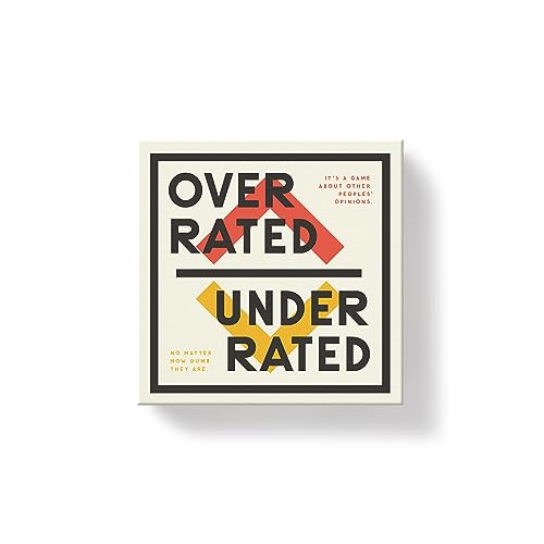 9780735381209 - BRASS MONKEY UNDERRATED OVERRATED - SOCIAL PARTY GAME WITH 300+ GAME CARD PROMPTS FOR DEBATING EVERYTHING