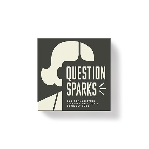 9780735381216 - BRASS MONKEY - QUESTION SPARKS - SOCIAL PARTY GAME WITH 200+ UNIQUE AND ENTERTAINING CONVERSATION STARTER CARDS