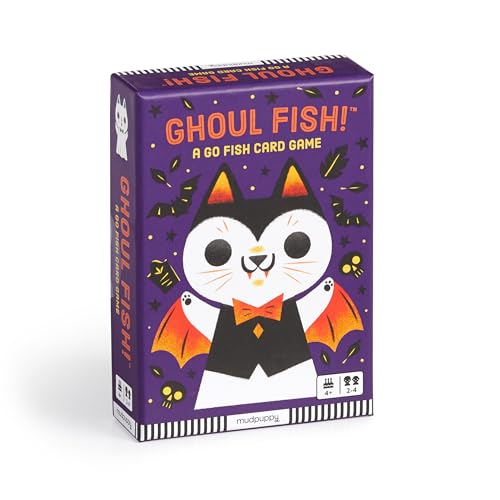 9780735382398 - MUDPUPPY GHOUL FISH! – A SPOOKY GHOST CAT VERSION OF CLASSIC KIDS GO FISH CARD GAME WITH COLOR MATCHING AND PATTERN RECOGNITION FOR CHILDREN