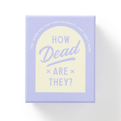 9780735382886 - BRASS MONKEY HOW DEAD ARE THEY – PARTY GAME WITH 350 GAME CARD PROMPTS AND TRIVIA FACTS TO FIGURE OUT WHEN CELEBRITIES DIED, 2+ PLAYERS