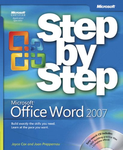 9780735623026 - MICROSOFT OFFICE WORD 2007 STEP BY STEP