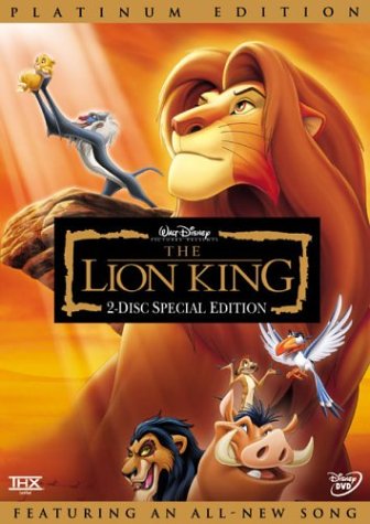 9780788845505 - THE LION KING (TWO-DISC PLATINUM EDITION)