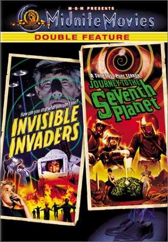 9780792855286 - INVISIBLE INVADERS / JOURNEY TO THE SEVENTH PLANET (MIDNITE MOVIES DOUBLE FEATURE)