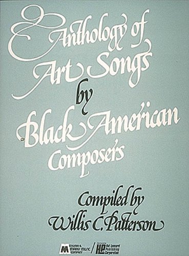 9780793508716 - ANTHOLOGY OF ART SONGS BY BLACK AMERICAN COMPOSERS: VOICE AND PIANO