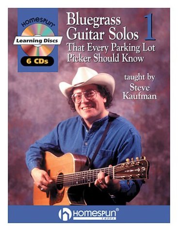 9780793592425 - BLUEGRASS GUITAR SOLOS THAT EVERY PARKING LOT PICKER SHOULD KNOW (SERIES 1) 6 CD (HOMESPUN LEARNING DISCS)