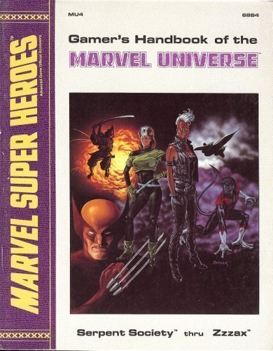 9780880386173 - GAMER'S HANDBOOK OF THE MARVEL UNIVERSE: SERPENT SOCIETY THRU ZZZAX (MARVEL SUPER HEROES ACCESSORY MU4)