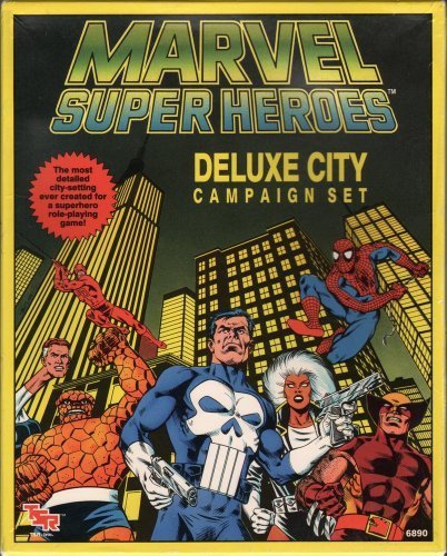 9780880387507 - MARVEL SUPER HEROES: DELUXE CITY CAMPAIGN SET (MARVEL SUPER HEROES/GAME)