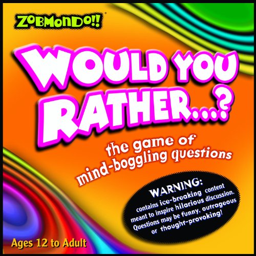 9780966257533 - ZOBMONDO!! WOULD YOU RATHER? BOARDGAME - CLASSIC VERSION