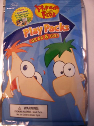 9781403776839 - PHINEAS AND FERB PLAY PACKS ~ BLUE COVER