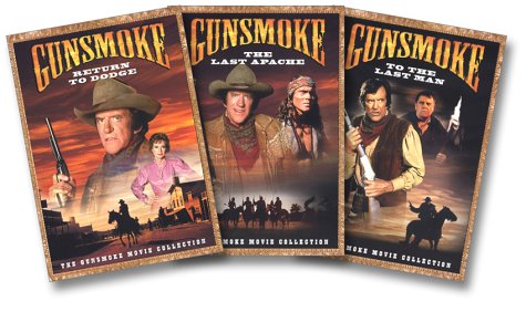 9781415701300 - GUNSMOKE MOVIE COLLECTION (RETURN TO DODGE/THE LAST APACHE/TO THE LAST MAN)