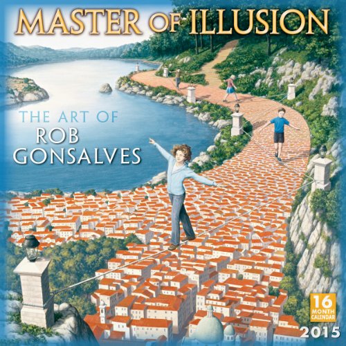 9781416295396 - MASTER OF ILLUSION THE ART OF ROB GONSALVES 2015 WALL CALENDAR