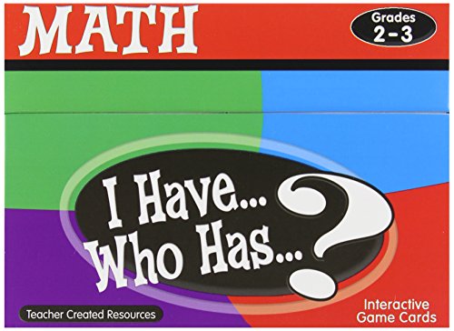 9781420678185 - TEACHER CREATED RESOURCES I HAVE... WHO HAS...? MATH GAMES GRADE 2-3