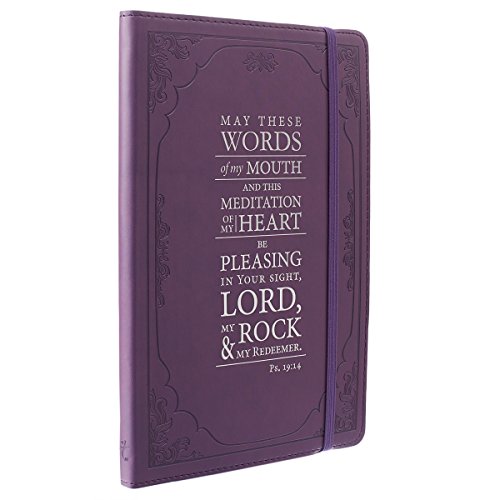 9781432110642 - JOURNAL - LUX-LEATHER - PURPLE MAY THESE WORDS
