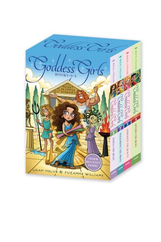 9781442482104 - GODDESS GIRLS BOOKS #1-4 (CHARM BRACELET INSIDE!): ATHENA THE BRAIN; PERSEPHONE THE PHONY; APHRODITE THE BEAUTY; ARTEMIS THE BRAVE