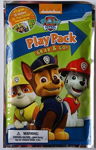 9781453086254 - PAW PATROL GRAB AND GO PLAY PACK