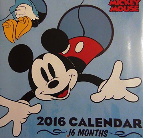 9781453091685 - 16-MONTH 2016 MICKEY MOUSE WALL CALENDAR