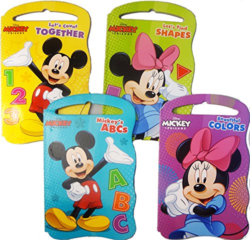 9781453099322 - DISNEY MICKEY AND FRIENDS BABY BEGINNER BOARD BOOKS (SET OF 4 SHAPED BOARD BOOKS)
