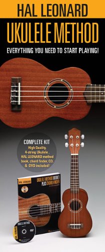 9781458491268 - HAL LEONARD UKULELE STARTER PACK : INCLUDES A UKULELE, METHOD BOOK/CD, AND DVD