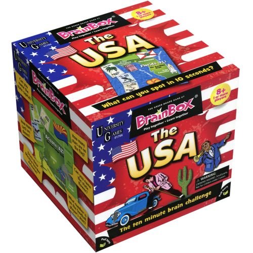 9781575612355 - BRAINBOX FOR KIDS - THE USA CARD GAME