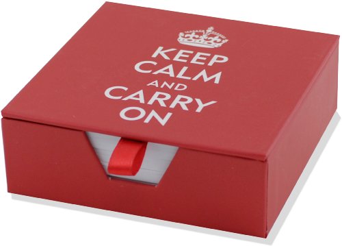 9781593592943 - KEEP CALM AND CARRY ON BOXED DESK NOTES (STATIONERY, NOTE PAD)