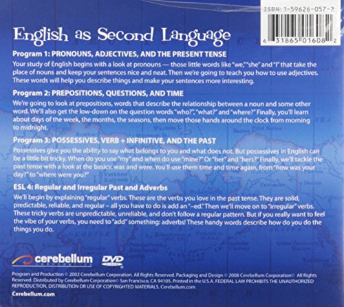9781596260573 - THE STANDARD DEVIANTS - LEARN ENGLISH AS A SECOND LANGUAGE (ESL) DVD 4-PACK