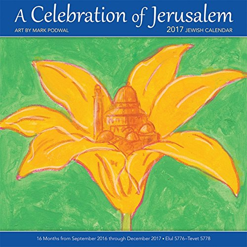 9781620216439 - CELEBRATION OF JERUSALEM WALL CALENDAR BY CALENDAR INK