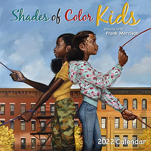 9781684385201 - 2022 AFRICAN AMERICAN CALENDAR, SHADES OF COLOR KIDS, 12 BY 12 INCHES (22SK)