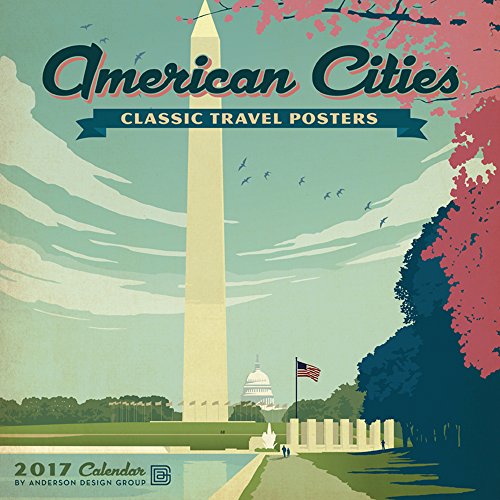 9781772180596 - AMERICAN CITIES CLASSIC POSTERS 2017 WALL CALENDAR