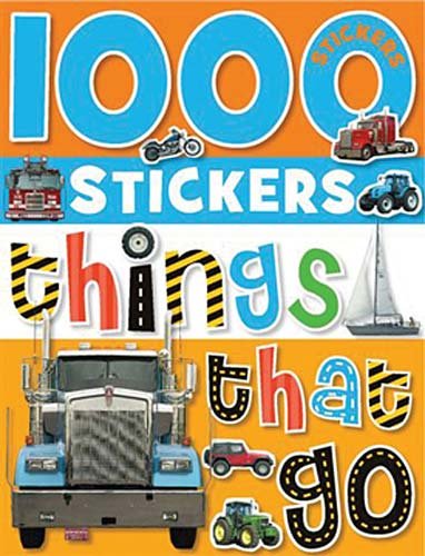 9781848790728 - 1000 STICKERS - THINGS THAT GO