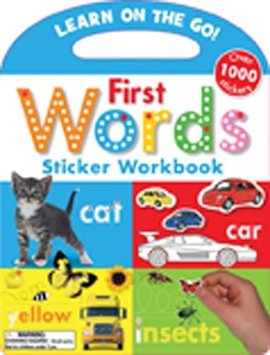9781848795730 - FIRST WORDS STICKER WORKBOOK (LEARN ON THE GO)