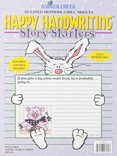 9781928961628 - HAPPY HANDWRITING STORY STARTERS 3RD - 4TH TABLET, 3 - 4 GRADE