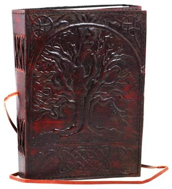9781936131327 - GENERIC SACRED OAK TREE LEATHER BLANK BOOK
