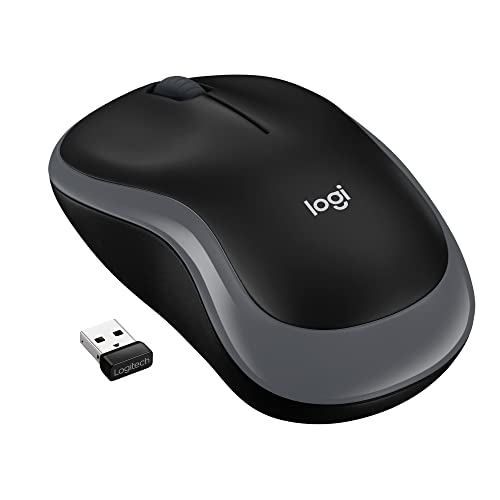 0097855074126 - LOGITECH GE6102S OPTICAL WIRELESS M185 MOUSE - RADIO FREQUENCY - SILVER - USB