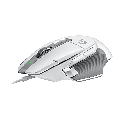 0097855166913 - LOGITECH G502 X WIRED GAMING MOUSE - LIGHTFORCE HYBRID OPTICAL-MECHANICAL PRIMARY SWITCHES, HERO 25K GAMING SENSOR, COMPATIBLE WITH PC - MACOS/WINDOWS - WHITE