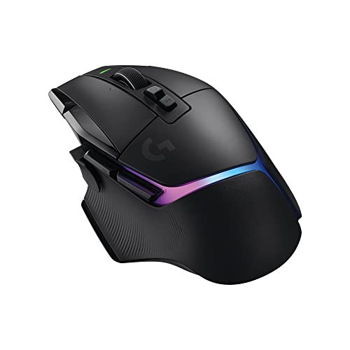 0097855166951 - LOGITECH G502 X PLUS LIGHTSPEED WIRELESS RGB GAMING MOUSE - OPTICAL MOUSE WITH LIGHTFORCE HYBRID SWITCHES, LIGHTSYNC RGB, HERO 25K GAMING SENSOR, COMPATIBLE WITH PC - MACOS/WINDOWS - BLACK