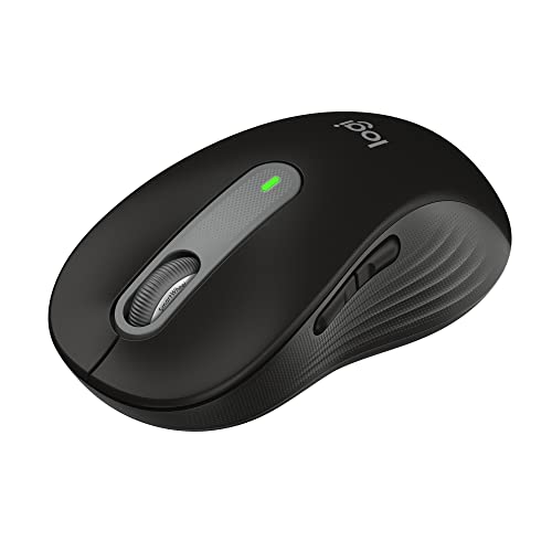0097855167958 - LOGITECH SIGNATURE M650 WIRELESS MOUSE - FOR SMALL TO MEDIUM SIZED HANDS, 2-YEAR BATTERY, SILENT CLICKS, CUSTOMIZABLE SIDE BUTTONS, BLUETOOTH, MULTI-DEVICE COMPATIBILITY - BLACK