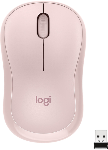 0097855168443 - LOGITECH - M220 SILENT WIRELESS OPTICAL MOUSE WITH AMBIDEXTROUS DESIGN - ROSE