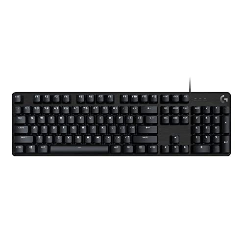 0097855168825 - LOGITECH G413 SE FULL-SIZE MECHANICAL GAMING KEYBOARD - BACKLIT KEYBOARD WITH TACTILE MECHANICAL SWITCHES, ANTI-GHOSTING, COMPATIBLE WITH WINDOWS, MACOS - BLACK ALUMINUM
