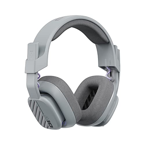 0097855172471 - ASTRO A10 GAMING HEADSET GEN 2 WIRED HEADSET - OVER-EAR GAMING HEADPHONES WITH FLIP-TO-MUTE MICROPHONE, 32 MM DRIVERS, COMPATIBLE WITH PC - GRAY